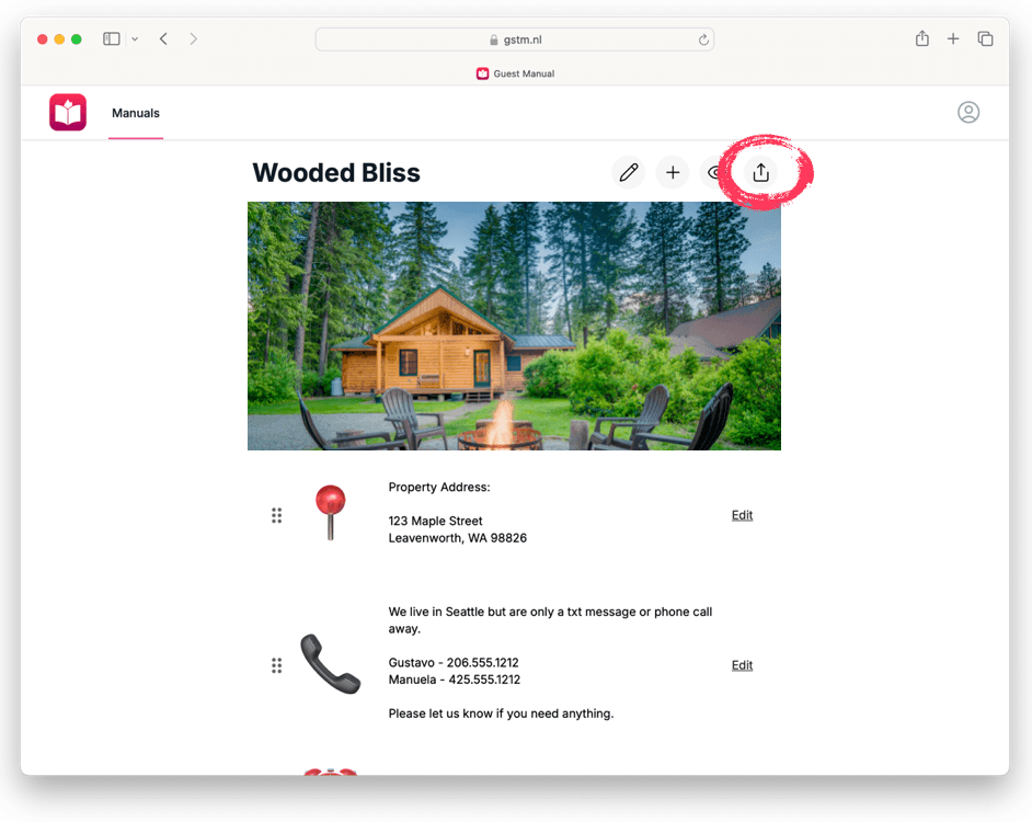 View sharing options View sharing options